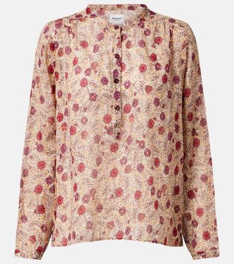 Isabel Marant Maria printed cotton shirt