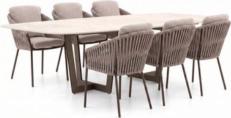 Suns Nappa/Palermo 240cm dining tuinset 7-delig