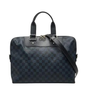Louis Vuitton Pre-owned Schoudertas - Heren - Pre-owned - Blauw - Maat: ONE Size