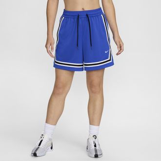 Nike Womens Crossover Dri-FIT 5 Basketball Shorts in Blue | FV8505-405