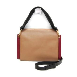 Marni Pre-owned Beat Schoudertas - Dames - Pre-owned - Veelkleurig - Maat: ONE Size Leer