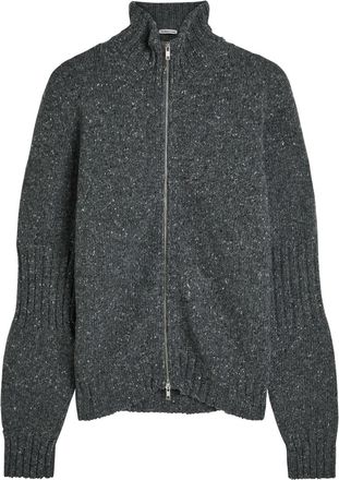 Ymc You Must Create Ymc Nova Wool-blend Cardigan - Dark Grey - M