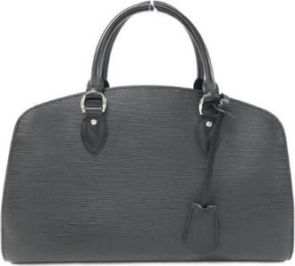 Louis Vuitton Pre-owned Epi Pont Neuf PM Handbag - Dames - Vintage Handtas - Zwart - ONE Size - Leer - Vintage