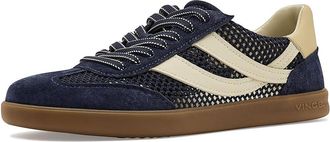 Vince Oasis Netting-W Lace-Up Womens Shoes Cosmic Blue : 5.5 M, Leather/Suede