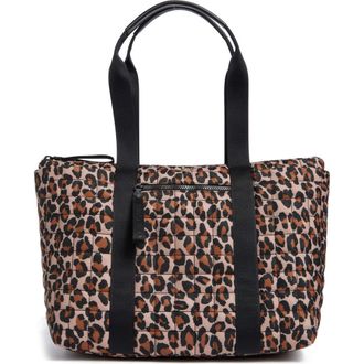 Kate Spade New York Camden Spotted Leopard Print Tote Bag in Brown Multi at Nordstrom Rack