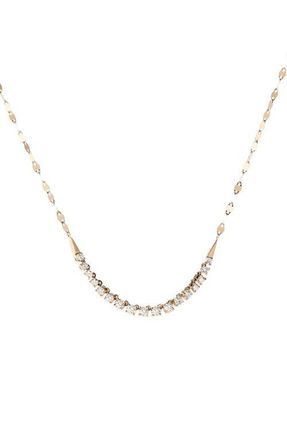 Lana Jewelry Graduating 14K Gold Diamond Tennis Necklace in Yellow Gold at Nordstrom