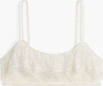 H&M Soft-BH aus Spitze - White