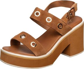 Antelope Inez Grommet Platform Slingback Sandal in Taupe at Nordstrom Rack, Size 10