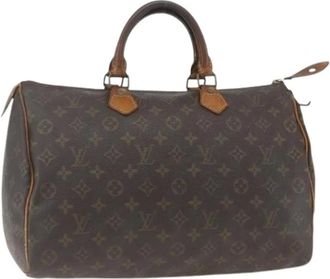 Louis Vuitton Pre-owned Handbags, female, Brown, Size: ONE SIZE Pre-owned Vintage Canvas Handbag