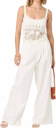 Astr Milani Trouser Pants In White