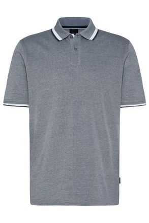 Bugatti Herren Poloshirt met contrasterende strepen