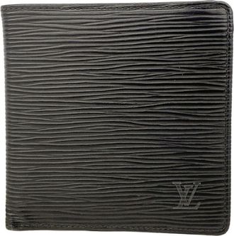 Louis Vuitton Noir Wallet (Bi-Fold) (Pre-Owned)