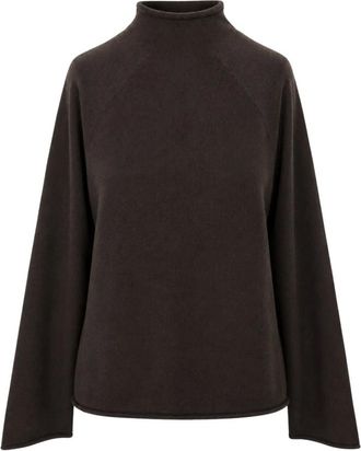Gran Sasso Jersey de cuello alto - Knitwear - Mujer - Marr&oacute;n - 2XL