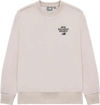 New Balance Sportswear Sweatshirt Asia Sizing Beige 5CD12023-LBE