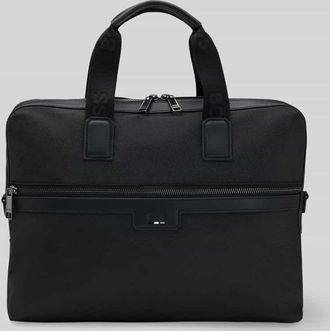 HUGO BOSS Aktentasche mit Trolley-Aufsteck-System Modell RAY in Black, Gr&ouml;&szlig;e 1