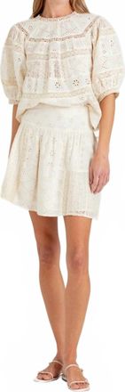 Sundays Dureya Top In Moonbeam Eylet