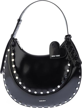 DKNY Accessories DKNY Sadie Shoulder Bag in Black Silver