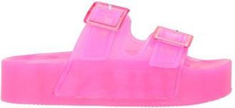 Colors Of California HIGH JELLY SANDAL 2 BUCKLES