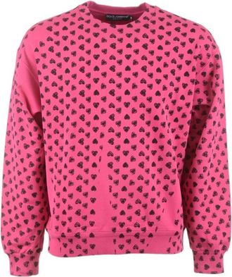Dolce & Gabbana Uomo, Felpe, Rosa, 3Xl, new
