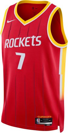 Nike Mens Houston Rockets Icon Edition Kevin Durant Dri-FIT NBA Swingman Jersey in Red | II4511-657