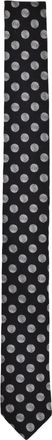 Dolce & Gabbana stropdas - Heren - Stropdassen - Zwart - ONE Size - Katoen - Accessoires