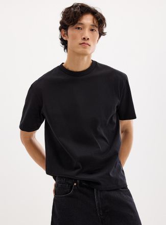 Lindbergh Mens Thick jersey loose T-shirt