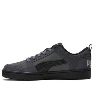 Puma Rebound Layup Low Black Castlerock 394031-01