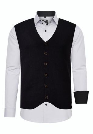 Rusty Neal Tweedelig pak met overhemd en vest