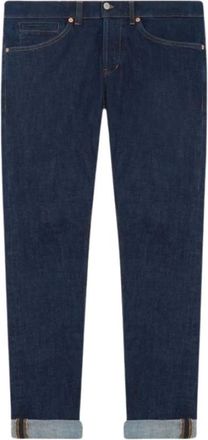 Dondup Heren, Jeans, Blauw, Maat: W38 Katoen