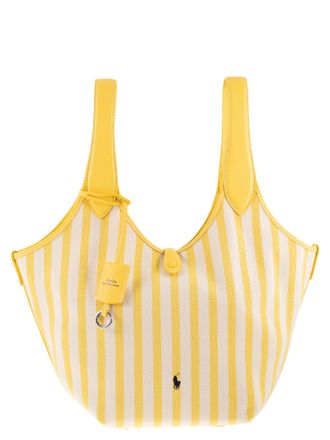 Polo Ralph Lauren Striped Canvas Polo Play Tote