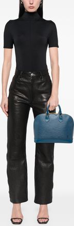Louis Vuitton Pre-owned Womens Epi Alma Pm - Blue Leather - One Size