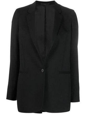 Paul Smith single-breasted wool blazer - Black