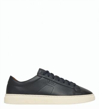BOSS Kieran Blue Lace Up Sneakers