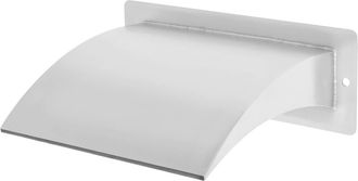 vidaXL Fuente De Piscina De Acero Inoxidable Plateada 30x9x26 Cm Vidaxl