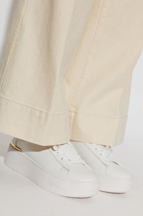 Michael Michael Kors Sport Shoes On The Dottie Platform, Womens, White