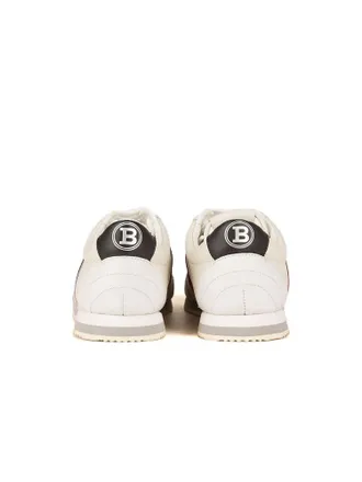 Bally Striped Calf Leather Sneaker - White