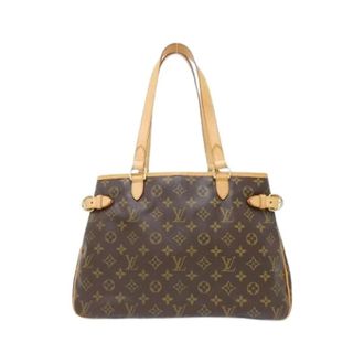Louis Vuitton Pre-owned Tote Bags, female, Brown, Size: ONE SIZE Pre-owned Monogram Batignolles Oriental Tote