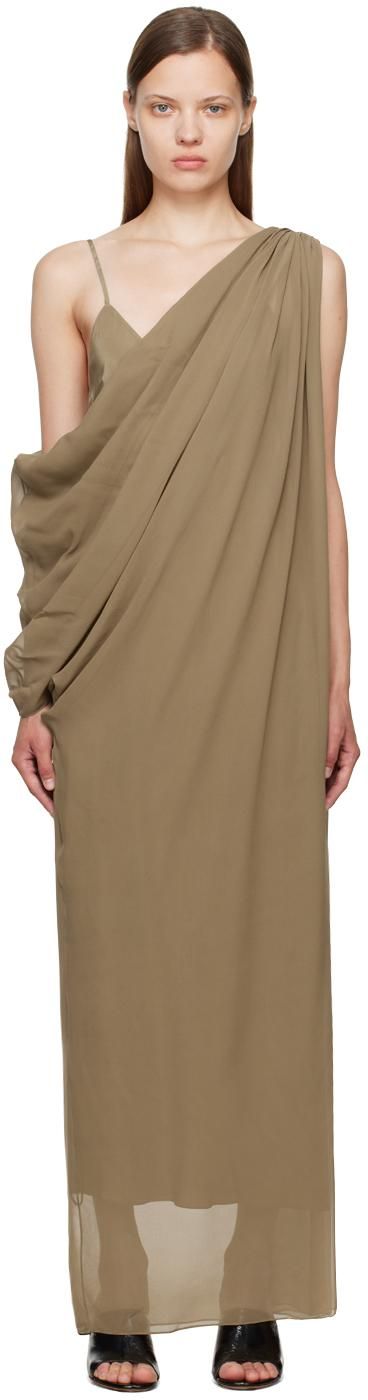 Khaite Selwyn dress - women - Silk - 10 - Black from