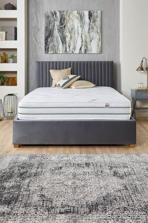 Aspire Home Accents Reprieve Dual Sided Pocket+ Mattress in White | Size: Small Double