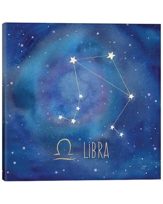 iCanvas Discontinued Icanvas Star Sign Libra By Cynthia Coulter Wall Art