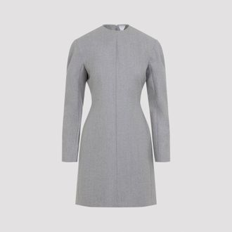 Bottega Veneta Compact Wool Mini Dress