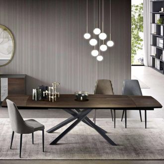 Capodarte Capodarte - Tavolo allungabile floyd 300 cm con piano in Rovere Termico