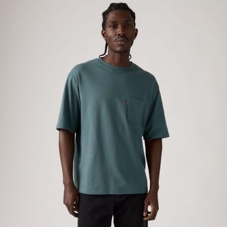 Levi's Half Sleeve Pocket Tee - Mens - 2XL - Blue