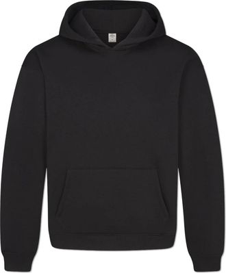 SKIMS Fleece Lounge Hoodie - Heren - Hoodies - Zwart - S - Katoen - Hoodies & sweatvesten