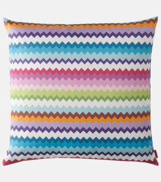 Missoni Riverbero Zigzag cotton cushion