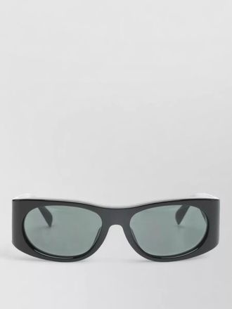 Jacquemus rectangular sunglasses dark lenses thick frame
