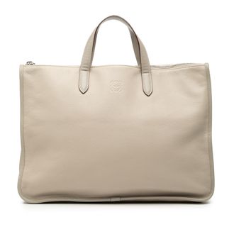 Loewe Tweedehands Leren Anagram Toledo Laptoptas