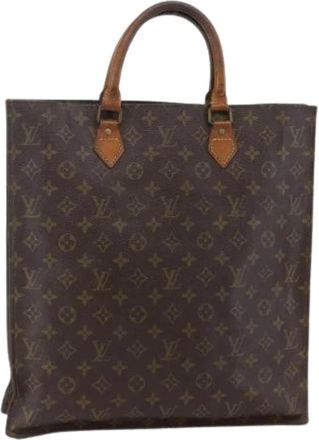 Louis Vuitton Pre-owned Vintage Canvas Tote Bag - Dames - Vintage Shopper - Bruin - ONE Size - Vintage
