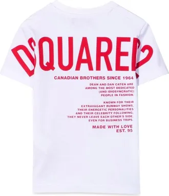 Dsquared2 100% Cotton T-Shirt - White