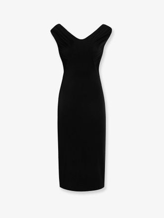 Dolce & Gabbana Vestito aderente in organzino cr&ecirc;pe - DOLCE & GABBANA - gender_Woman